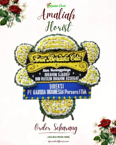 Papan Bunga Duka di Tegal Sari Ii